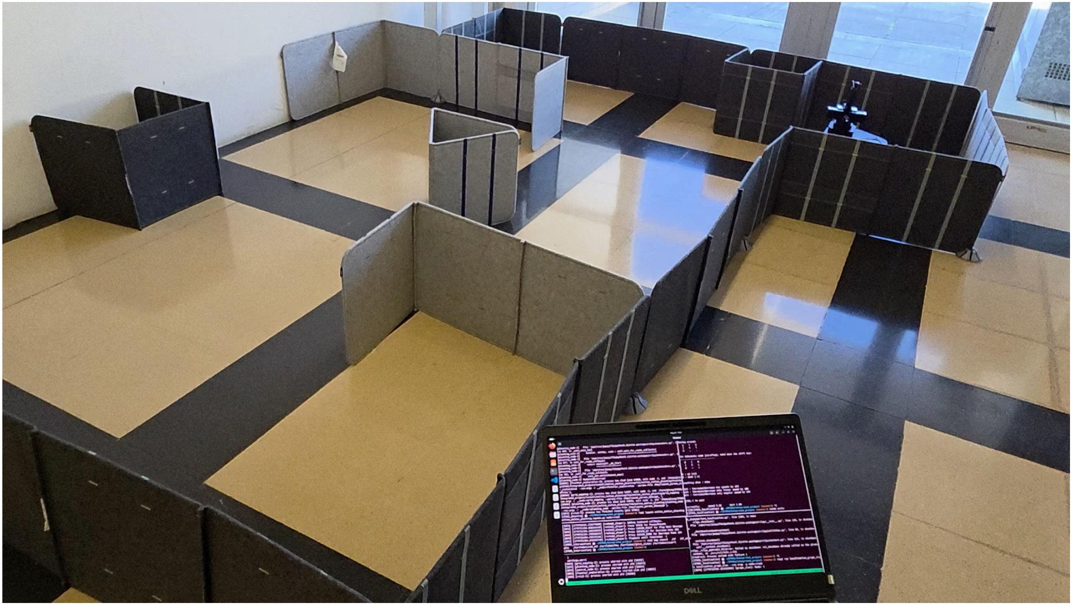 Real-world maze